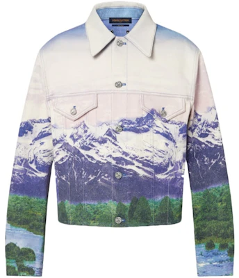 Louis Vuitton Jaket Denim Landskap Berwarna-warni 1A9T13 Buy Louis Vuitton Jaket Denim Landskap Berwarna-warni 1A9T13