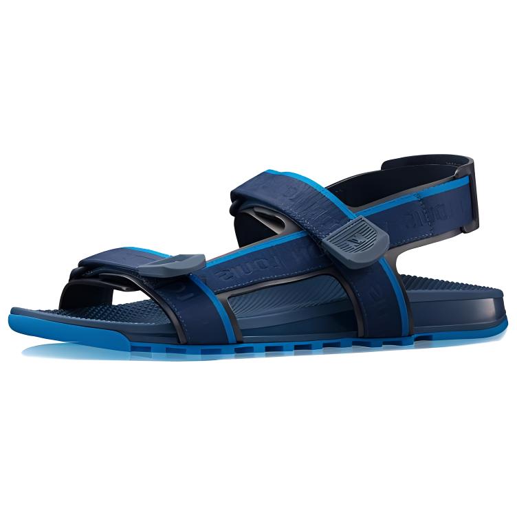 LV Latitude Sandal 'Blue Calfskin and Cotton Canvas'