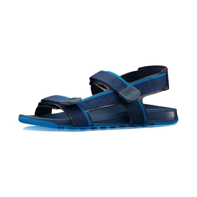 LV Latitude Sandal 'Blue Calfskin and Cotton Canvas'
