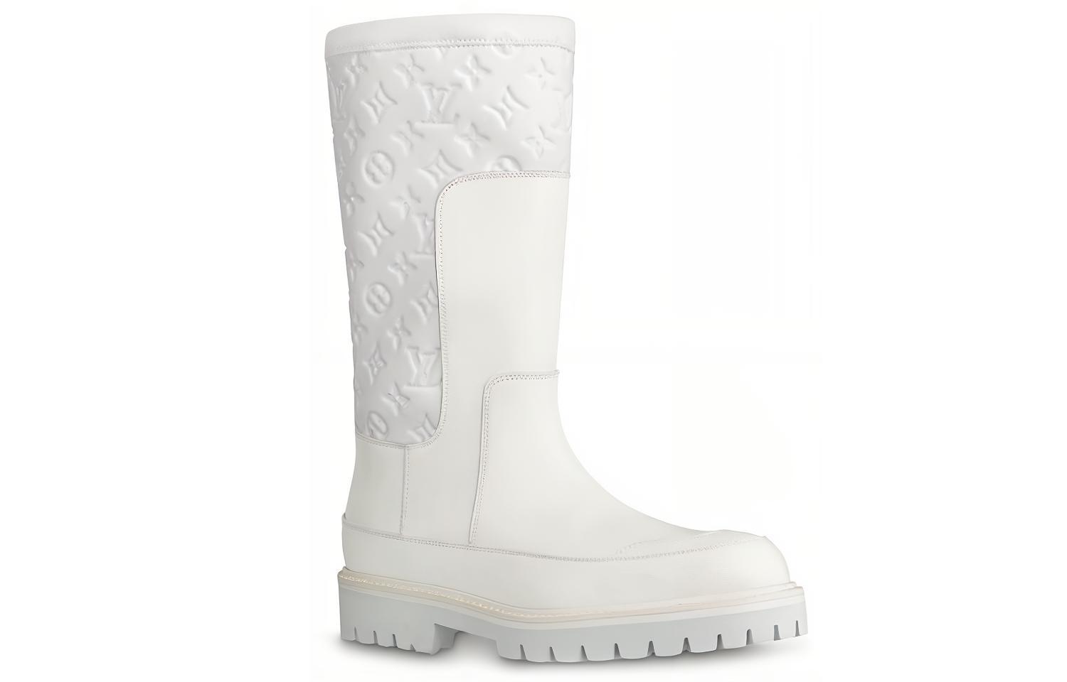 Order Louis Vuitton Laureate Stiefel ''Sonderedition Weiß'' 1A7PAY