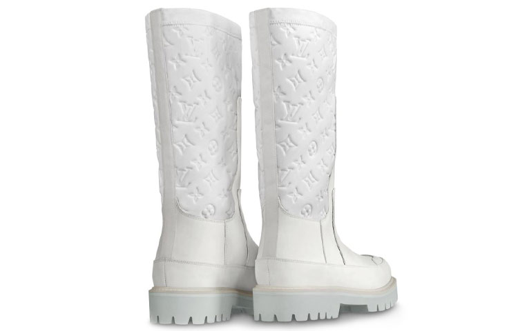 Lookbook Louis Vuitton Laureate Stiefel ''Sonderedition Weiß'' 1A7PAY