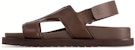 Sandals Kasual Kulit Louis Vuitton 'Mocha Brown' 1AC5IG