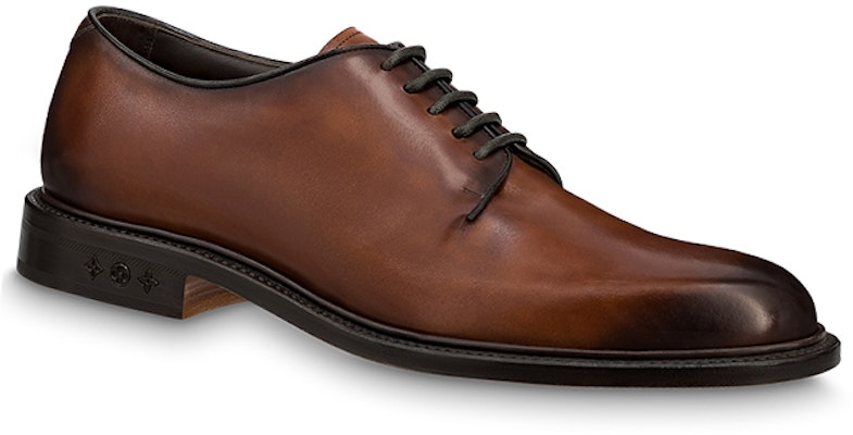 Louis Vuitton Sepatu Kulit Coklat Lilin Tali Klasik Pria 1AA6LX Order Louis Vuitton Sepatu Kulit Coklat Lilin Tali Klasik Pria 1AA6LX