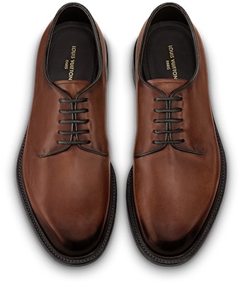 Louis Vuitton Leather Dress Shoes 'Waxed Brown Lace-up' 1AA6LX Lookbook Louis Vuitton Leather Dress Shoes 'Waxed Brown Lace-up' 1AA6LX