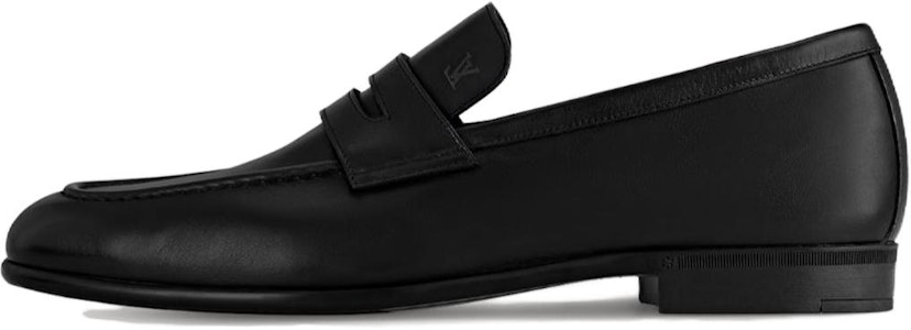 路易威登 牛皮革 圓頭套足 樂福鞋 男款 黑色 Buy 路易威登 牛皮革 圓頭套足 樂福鞋 男款 黑色