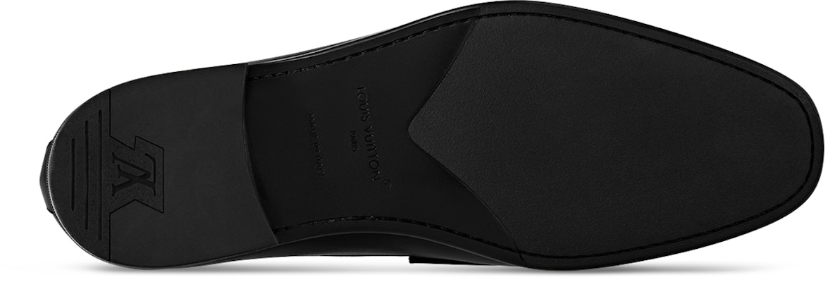 루이비통 블랙 가죽 로퍼 (Louis Vuitton Black Leather Loafer - shortened) 1ACDIB Purchase 루이비통 블랙 가죽 로퍼 (Louis Vuitton Black Leather Loafer - shortened) 1ACDIB