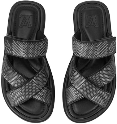 루이비통 벨크로 슬라이드 (블랙) 1ACRJ1 Purchase 루이비통 벨크로 슬라이드 (블랙) 1ACRJ1