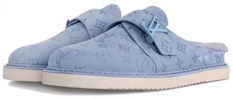 루이비통 블루 가죽 컴포트 뮬 1ACETO Lookbook 루이비통 블루 가죽 컴포트 뮬 1ACETO