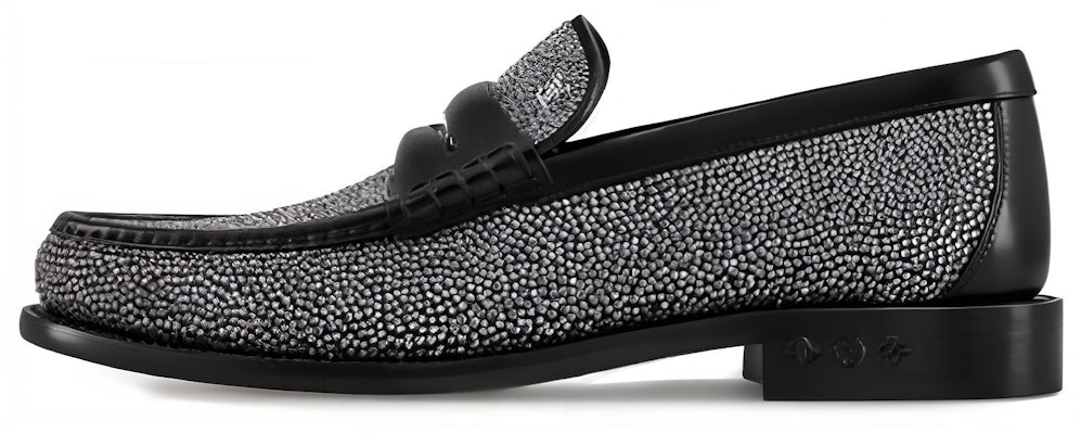 ルイ・ヴィトン 黒革ラウンドトゥローファー 1AC5OK Buy ルイ・ヴィトン 黒革ラウンドトゥローファー 1AC5OK