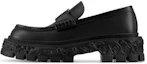 Buy Louis Vuitton Leather Round Toe Loafer 'Black Comfort' 1ACDFJ