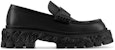 Louis Vuitton Leather Round Toe Loafer 'Black Comfort' 1ACDFJ