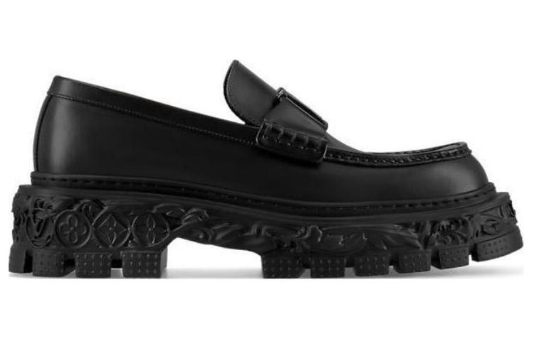 Order Louis Vuitton Leather Round Toe Loafer 'Black Comfort' 1ACDFJ