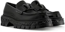 Lookbook Louis Vuitton Leather Round Toe Loafer 'Black Comfort' 1ACDFJ
