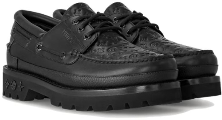 Mocasín de Cuero Louis Vuitton Slip-On 'Negro' 1ABLP2 Lookbook Mocasín de Cuero Louis Vuitton Slip-On 'Negro' 1ABLP2