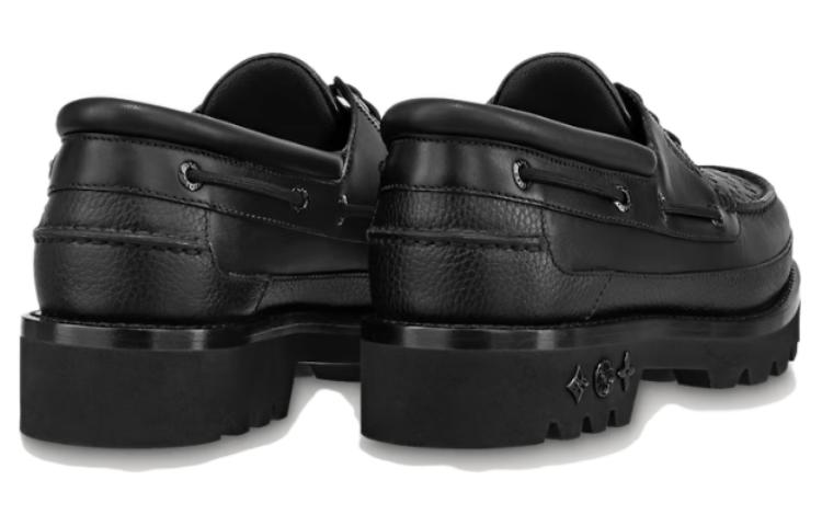 Shop Louis Vuitton Leren Slip-On Loafer ''Zwart'' 1ABLP2