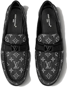 ルイ・ヴィトン レザー スリップオン ローファー (黒) 1AC5KC Shop ルイ・ヴィトン レザー スリップオン ローファー (黒) 1AC5KC
