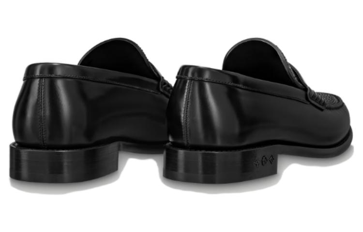 Shop Louis Vuitton Loafer 'Hitam' 1AASPG