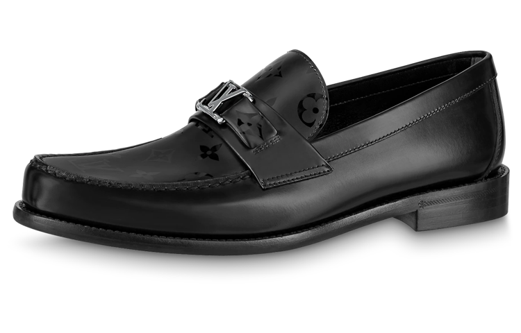 Louis Vuitton Loafer 'Black Calfskin' 1A9FMN