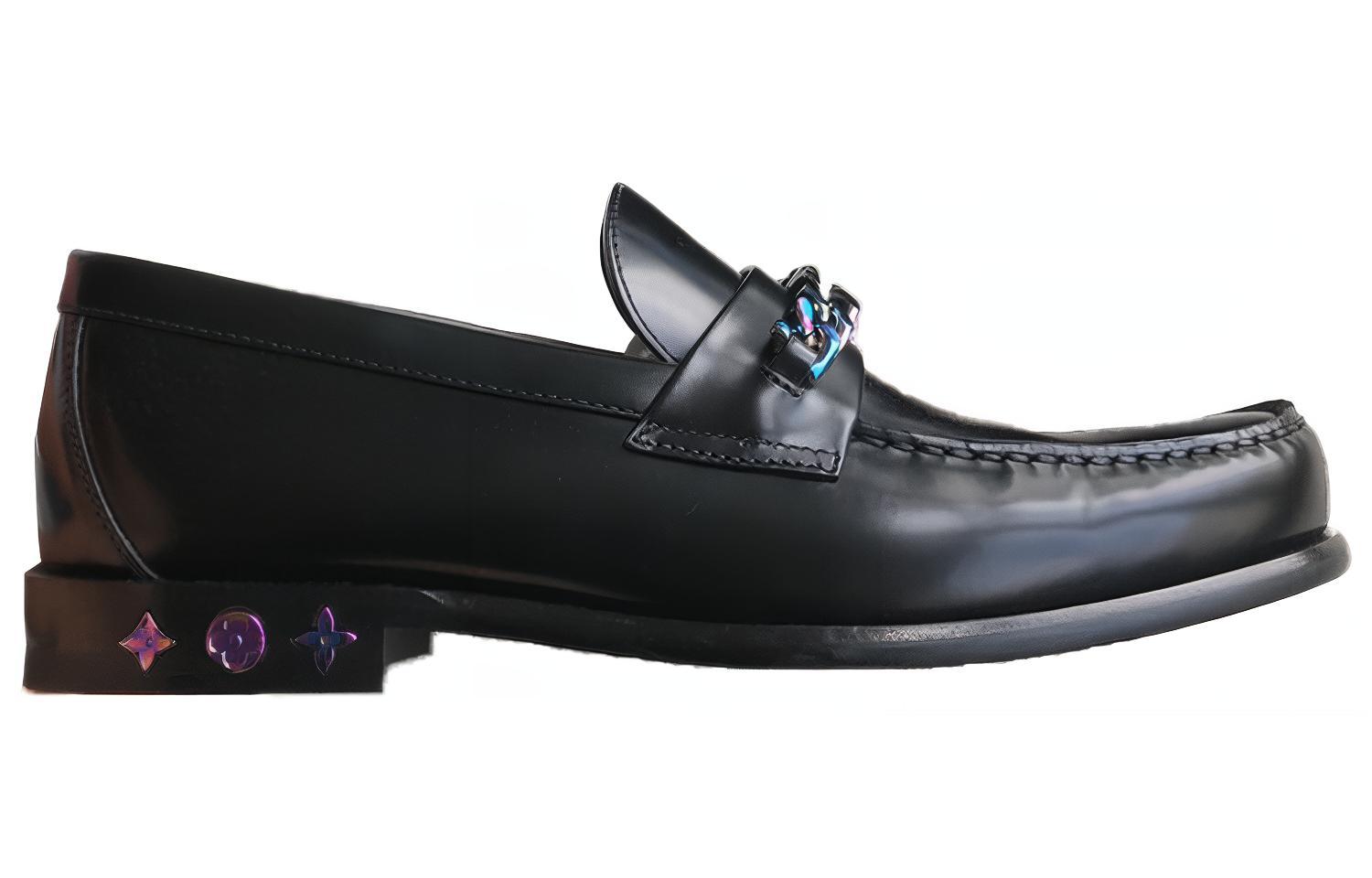 Order Louis Vuitton Loafer ''Zwart Leer'' 1A7YR8