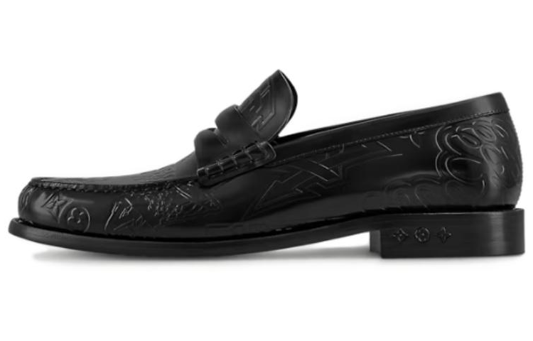 Louis Vuitton Loafer 'Black Leather' 1ACDO7