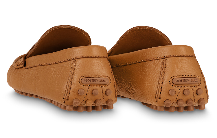 Shop Mocassins Louis Vuitton ''Marron'' 1ABMUU
