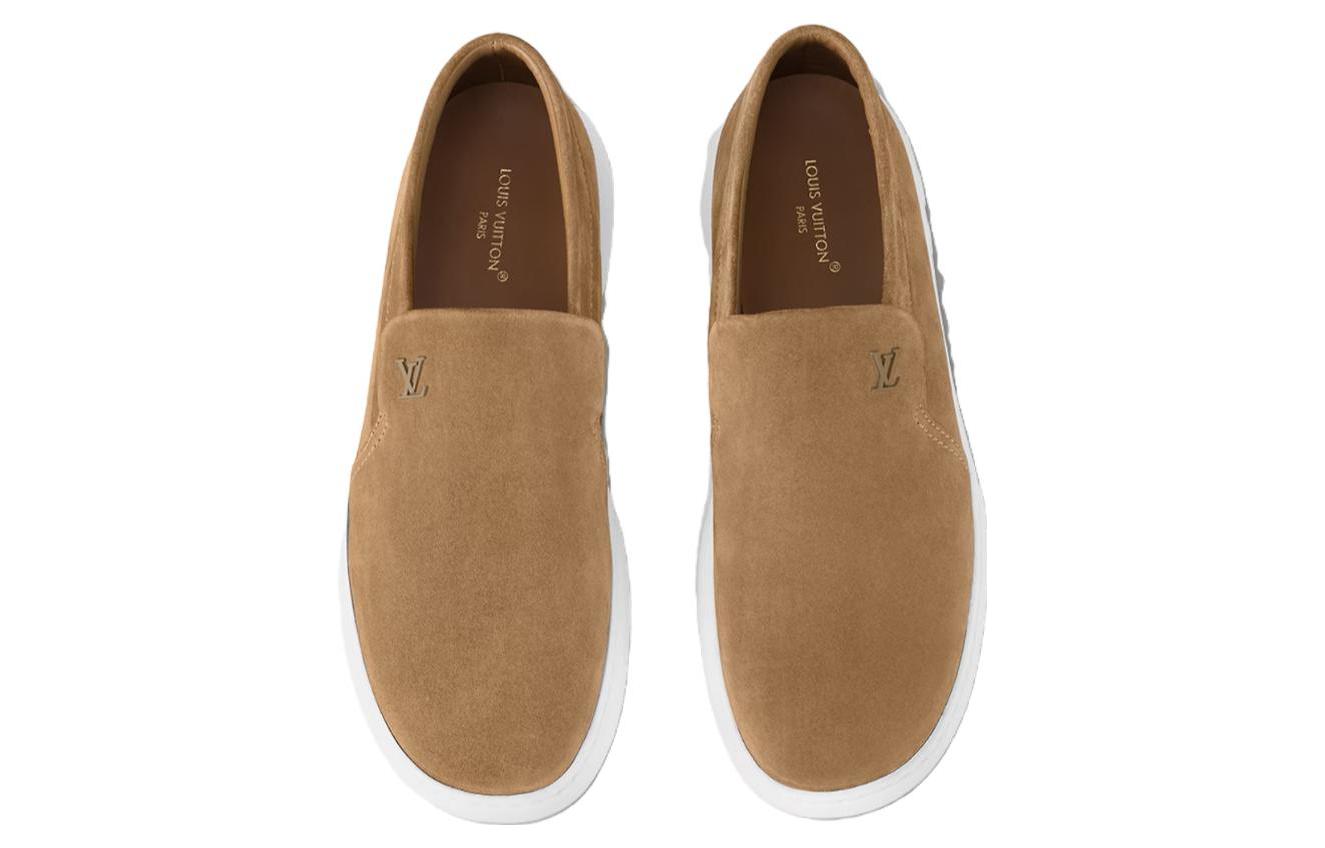Shop Louis Vuitton Loafer ''Bruin Suède'' 1ACFAC