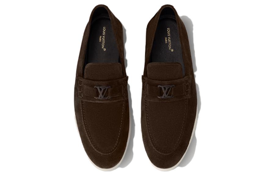 Lookbook Louis Vuitton Mocassino ''Marrone Estate Velluto Comfort'' 1AC5UL