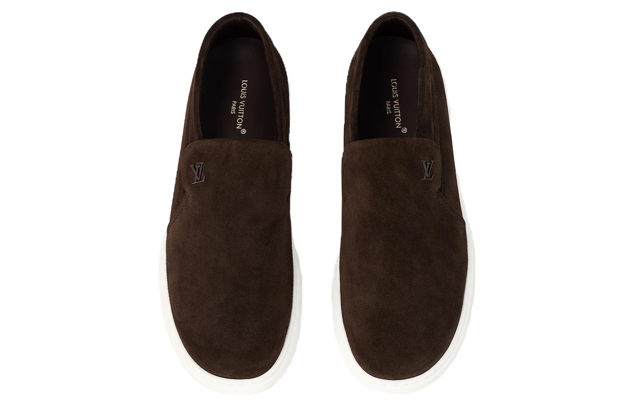 Shop Mocassins Louis Vuitton ''Marron Mocha'' 1ACFA0