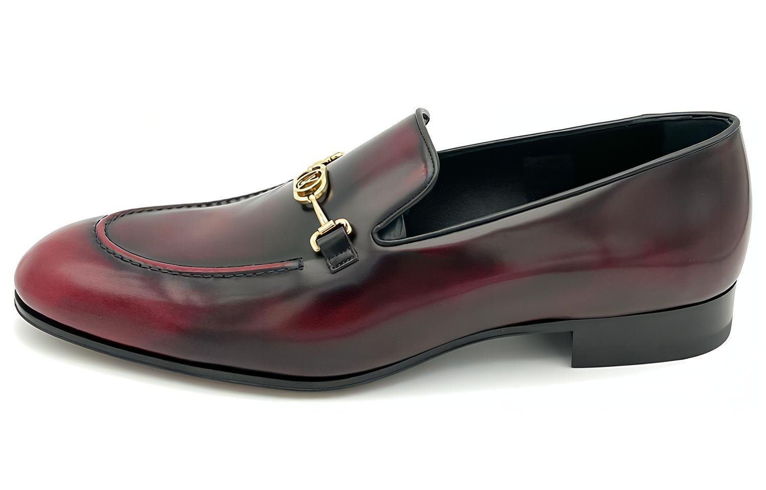 Buy Louis Vuitton Loafer 'Merah Hitam' 1A4ALU