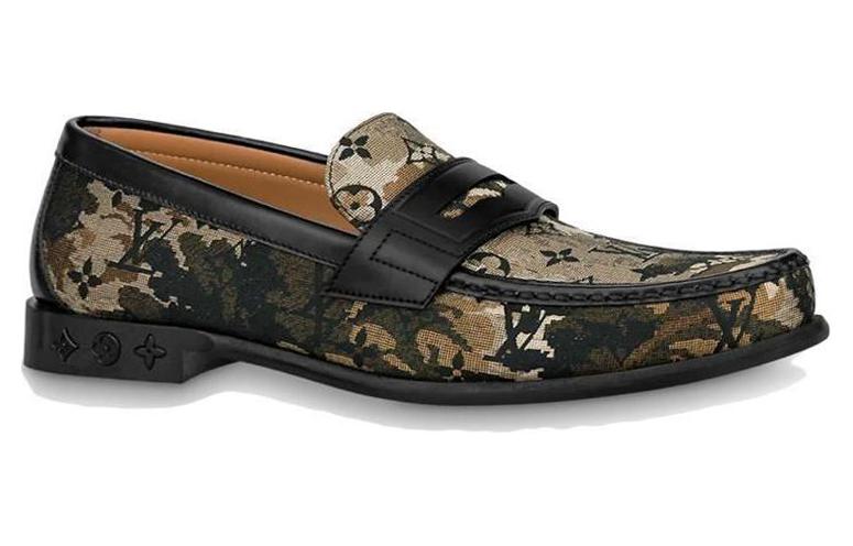 Order 路易威登 纺织休閒套穿樂福鞋 黑色