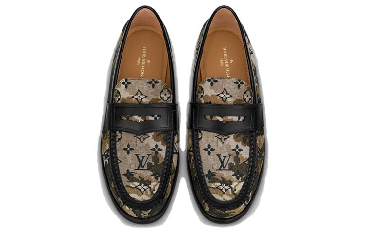 Lookbook 路易威登 纺织休閒套穿樂福鞋 黑色