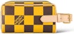Louis Vuitton Locker Dopp Kit Damier Pop Yellow