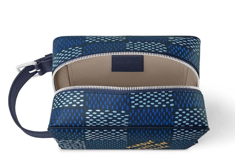 Lookbook 路易威登Locket洗漱包Damier Heritage藍色款