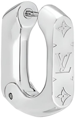 Anting LOUIS VUITTON Logo Brass Perak untuk Pria M02227 Shop Anting LOUIS VUITTON Logo Brass Perak untuk Pria M02227