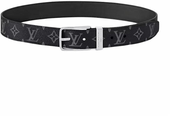 LOUIS VUITTON Logo Canvas Belt Black 35CM Wide M4486N Order LOUIS VUITTON Logo Canvas Belt Black 35CM Wide M4486N