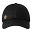 Shop Topi Baseball Louis Vuitton Logo Katun Unisex Hitam M7929