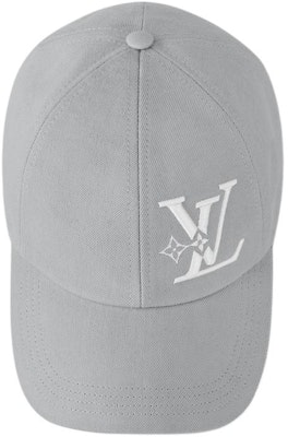 Topi Besbol Kapas Louis Vuitton Logo Unisex Gaya Pasangan Kelabu. M7607 Lookbook Topi Besbol Kapas Louis Vuitton Logo Unisex Gaya Pasangan Kelabu. M7607