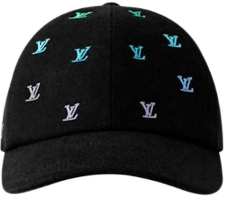 Topi Denim Kapas Hitam Desain Logo LOUIS VUITTON untuk Pria. M7974M Buy Topi Denim Kapas Hitam Desain Logo LOUIS VUITTON untuk Pria. M7974M