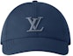 Buy Topi Baseball Louis Vuitton Logo Desain Pria Biru Navy M7955