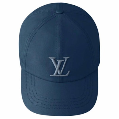 Topi Baseball Louis Vuitton Logo Desain Pria Biru Navy M7955 Shop Topi Baseball Louis Vuitton Logo Desain Pria Biru Navy M7955