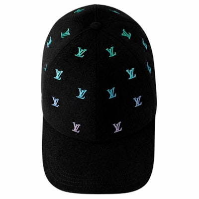 Gorra de Mezclilla de Algodón Negra con Diseño de Logo LOUIS VUITTON. M7974 Shop Gorra de Mezclilla de Algodón Negra con Diseño de Logo LOUIS VUITTON. M7974