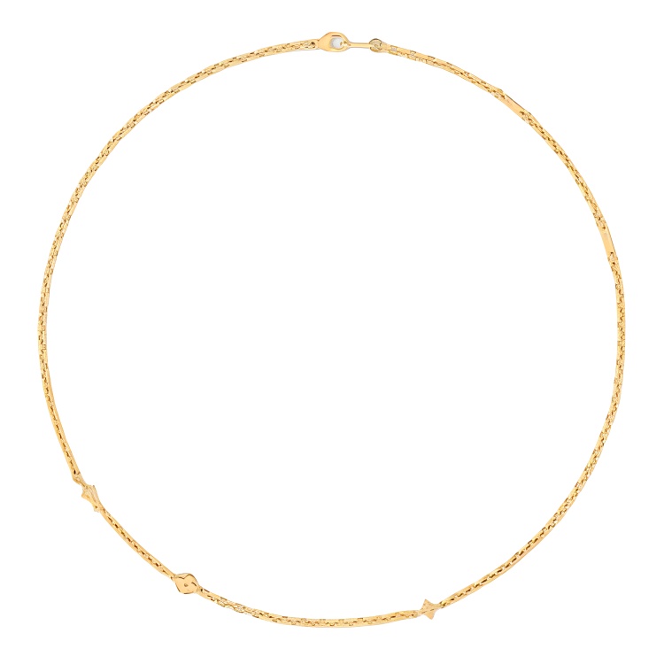 Order ルイ・ヴィトン ロゴデザイン ゴールドメタルネックレス メンズ用 M02740