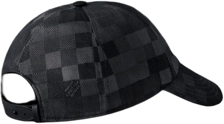 루이비통 로고 장식 블랙 코튼 캡 유니섹스 스타일 M5016M Shop 루이비통 로고 장식 블랙 코튼 캡 유니섹스 스타일 M5016M