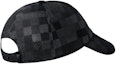 Shop 루이비통 로고 장식 블랙 코튼 캡 유니섹스 스타일 M5016M