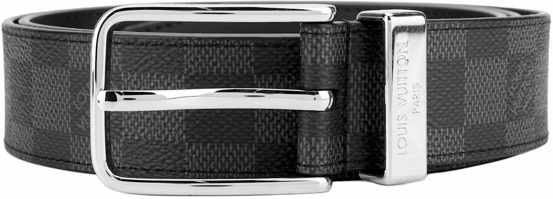 Cinturón Gris LOUIS VUITTON Logo Grabado Damier Calfskin 3.5CM. M8200Q Buy Cinturón Gris LOUIS VUITTON Logo Grabado Damier Calfskin 3.5CM. M8200Q