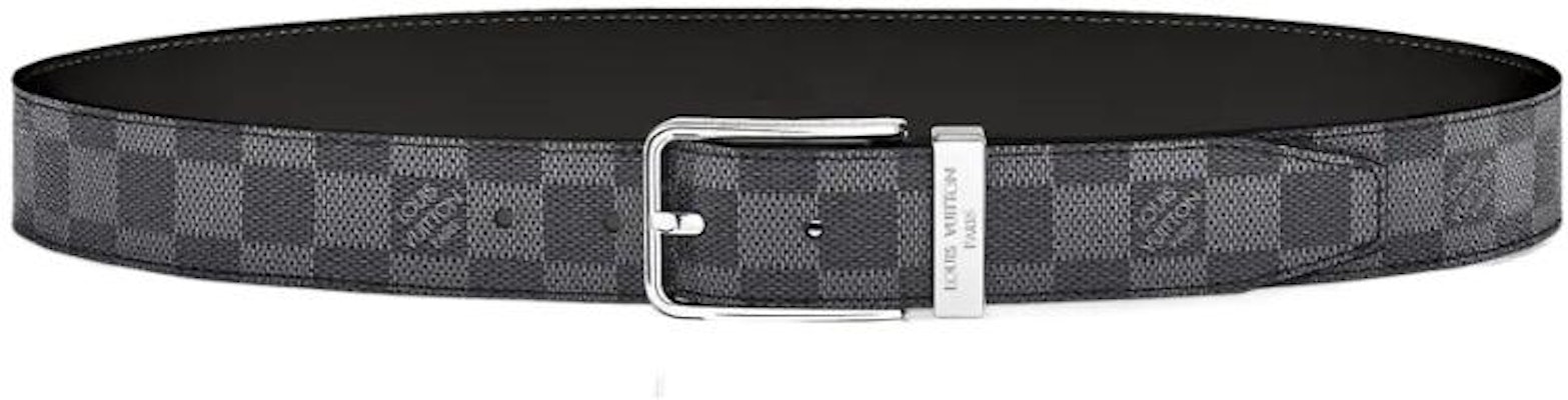 Cinturón Gris LOUIS VUITTON Logo Grabado Damier Calfskin 3.5CM. M8200Q Order Cinturón Gris LOUIS VUITTON Logo Grabado Damier Calfskin 3.5CM. M8200Q