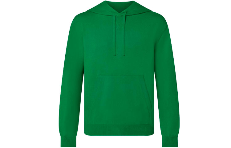 Louis Vuitton Logo Embossed Sweatshirt Green () 1A9FQT