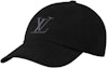 Order 路易威登刺绣徽标纯棉棒球帽 黑色 M7633M