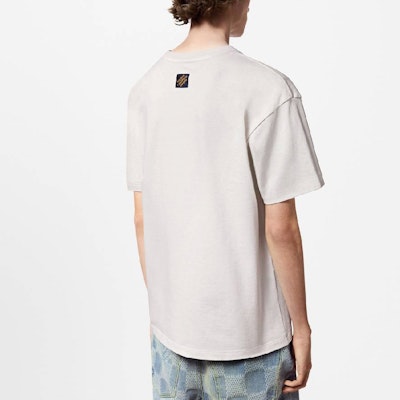 路易威登 LOGO 刺繡 圓領T恤 白色 FW24 短袖 1AFR96 Details for 路易威登 LOGO 刺繡 圓領T恤 白色 FW24 短袖 1AFR96