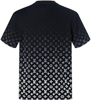 路易威登漸層印花標誌黑色圓領T恤 1A89Z0 Lookbook 路易威登漸層印花標誌黑色圓領T恤 1A89Z0